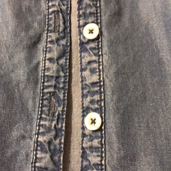 Denim Tunic with Ombré Effect - Picture 3 of 4